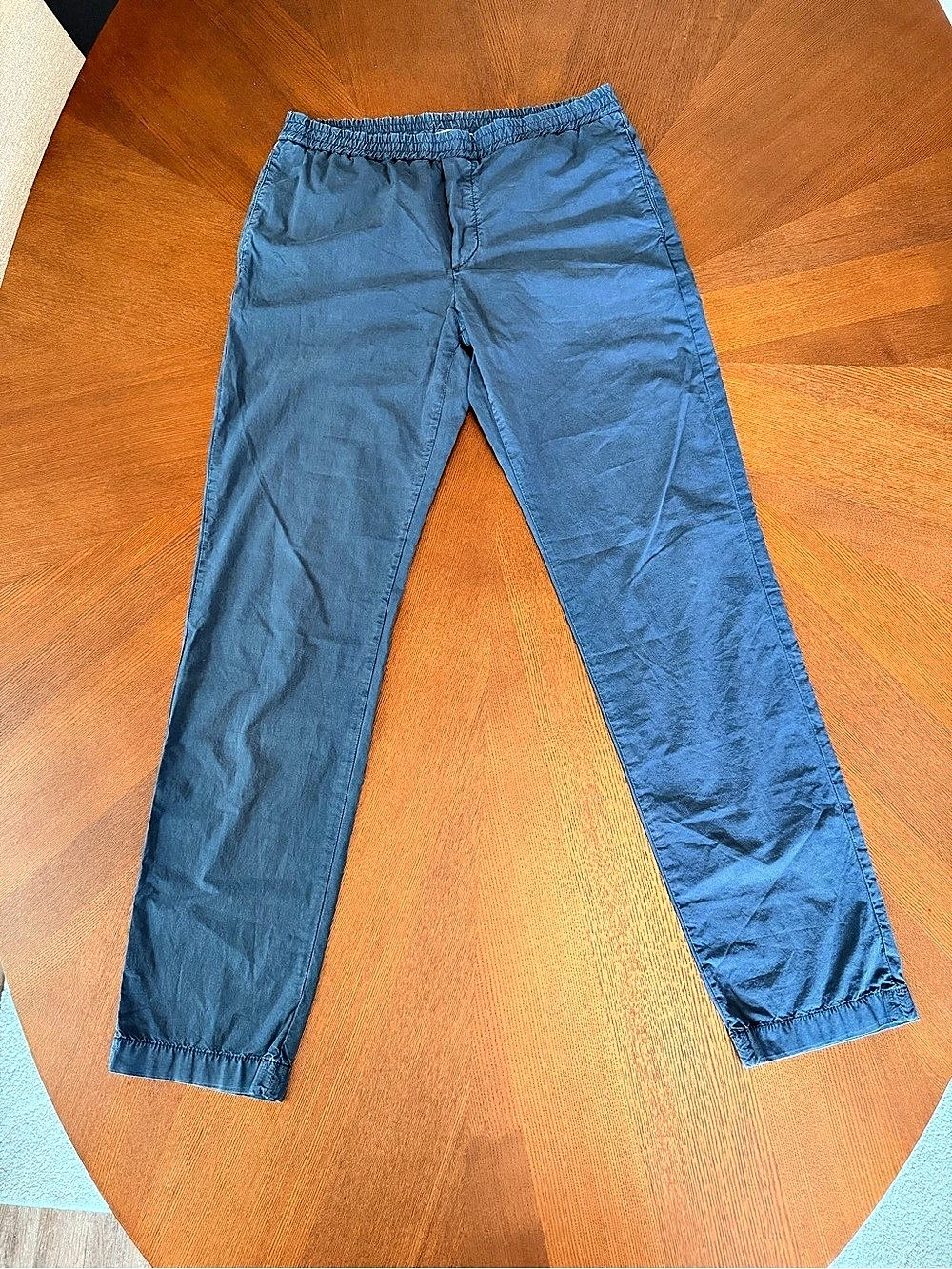 MSGM Cotton Jogger Pants in Blue Size 44 Like New